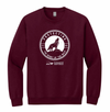 Crewnecks Sweatshirt - Heart of the Wild - Maroon