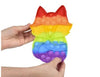 Rainbow Bubble Pop-it - Fox